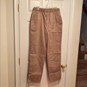 Pembrook Tan Women’s High Waist Pants…size L